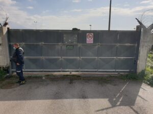 cancello automatico a due battenti FADINI Salerno